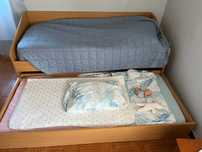 Cama solteiro com gavetao