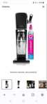 Saturator SODASTREAM Art Czarny