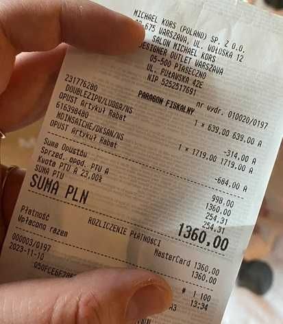 Torebka MK Michael Kors Md Satchel Camilla czerwona - gwarancja !!