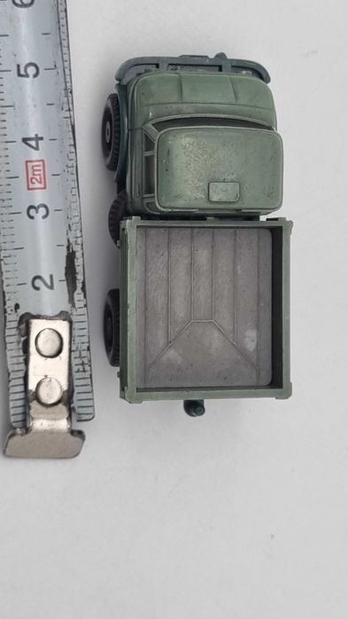 Samochód Mercedes Wiking 37g HO :87 Vintage Zabawka PRL UNIMOG 406