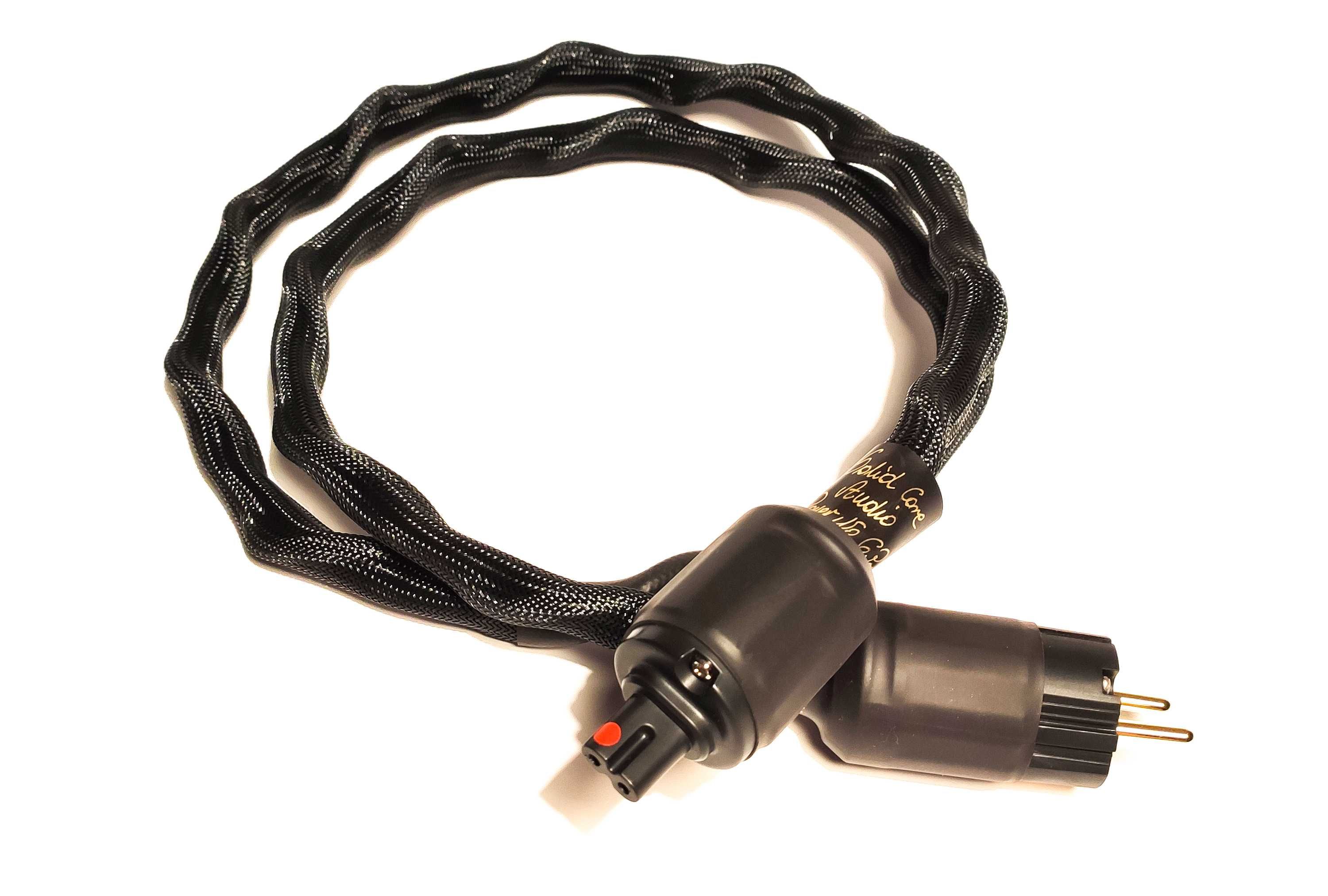 Kabel zasilający sieciowy Solid Core Audio No. 6 Pro wersja C7 ósemka