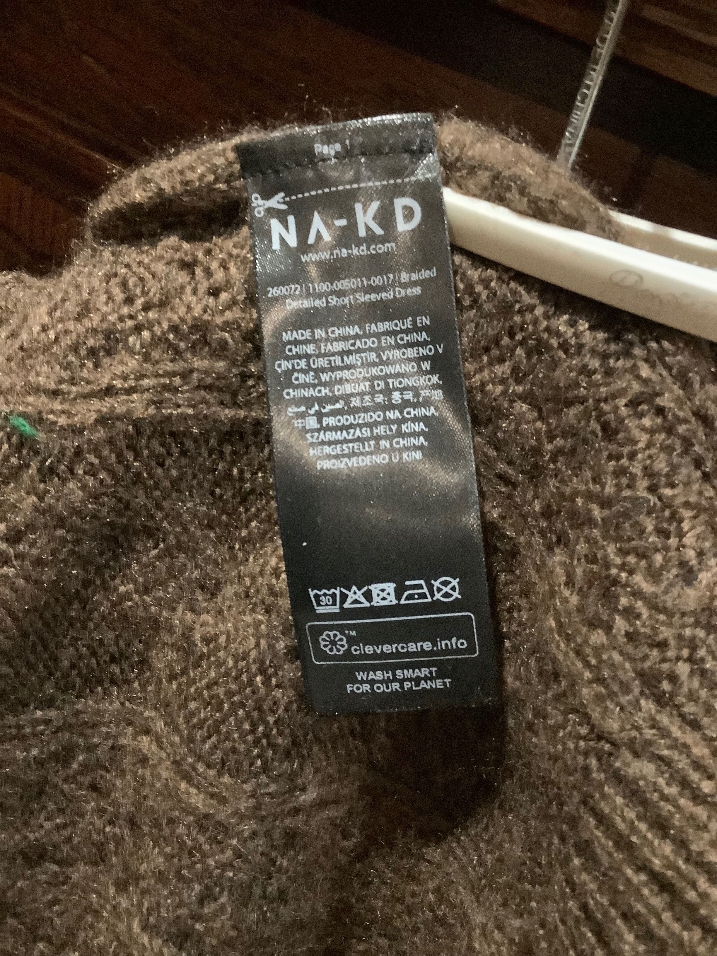 Туніка, вʼязана сукня NA-KD (шведський бренд)