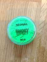 Nowy pyłek do paznokci neonail smoky effect 01 zielony manicure
