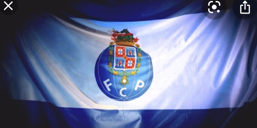 Bandeira de coleção, original, assinada pelo plantel campeão Euro.1987