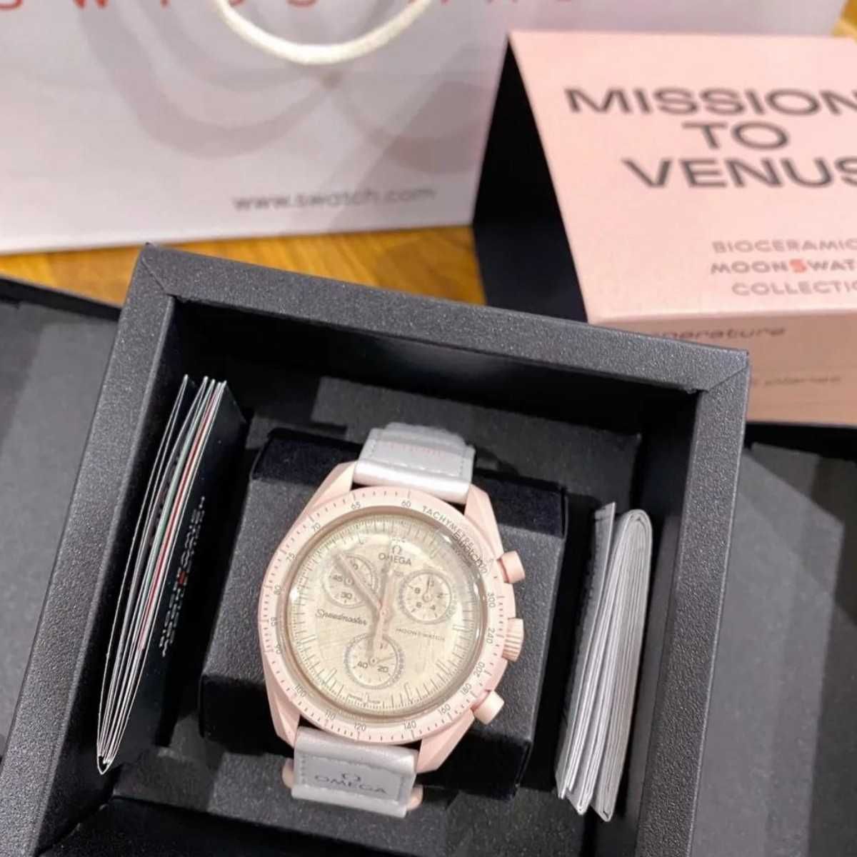 Omega x Swatch SO33P100: Wenus w Limitowanej Bioceramice