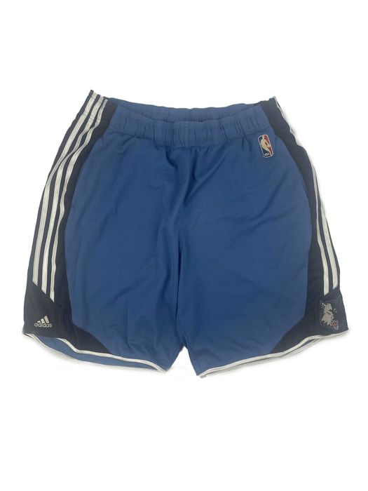 Adidas nba niebieskie spodenki krótkie sportowe vintage