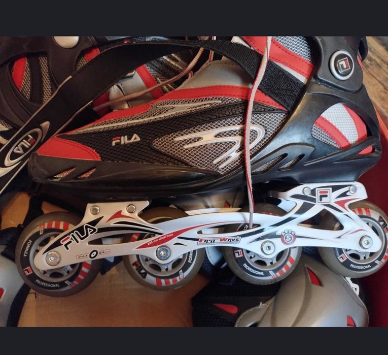Łyżworolki rolki Fila Bond hf roz 45 29,5 cm jak nowe