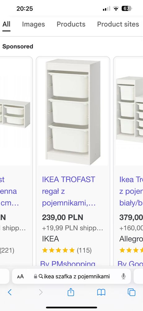 Szafka ikea trofast