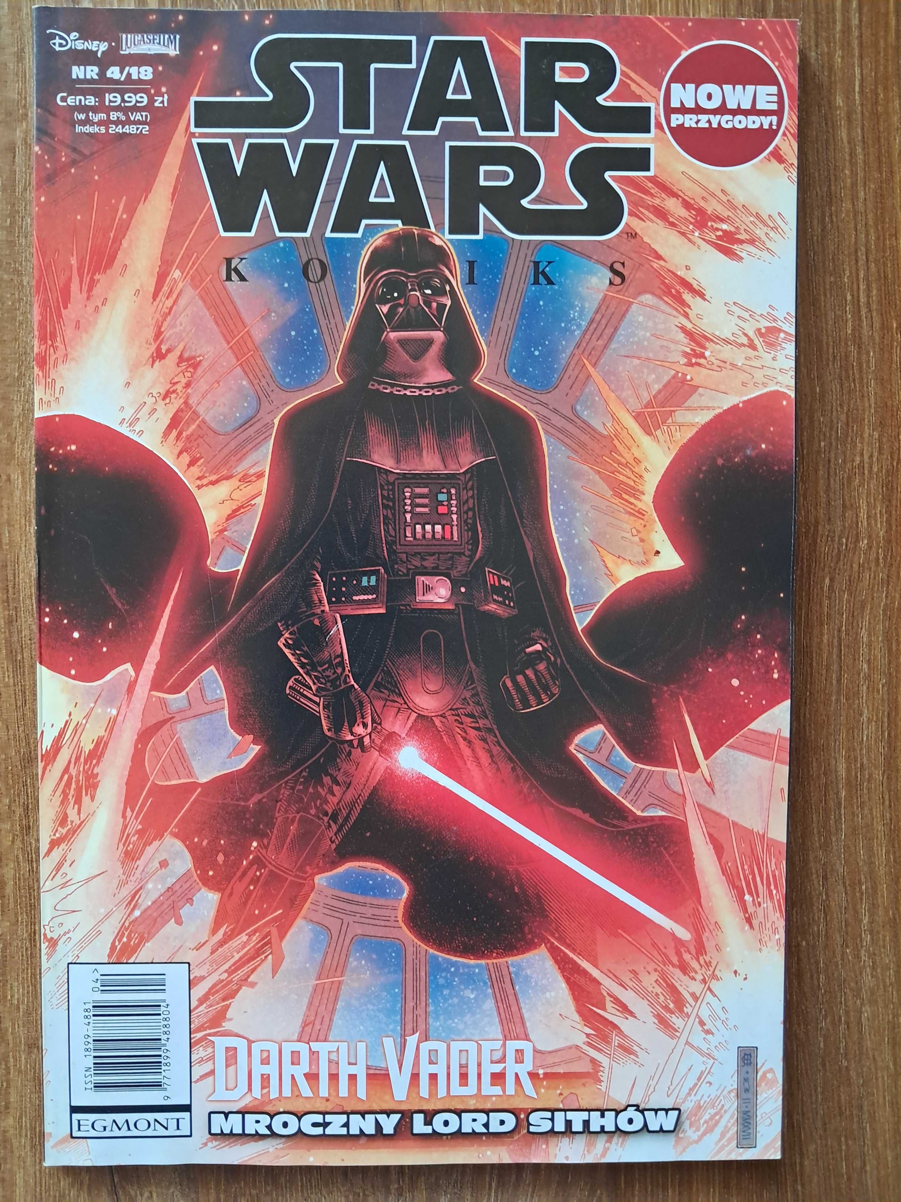 Star Wars - Darth Vader run Charles Soule - 4 komiksy wyd polskie
