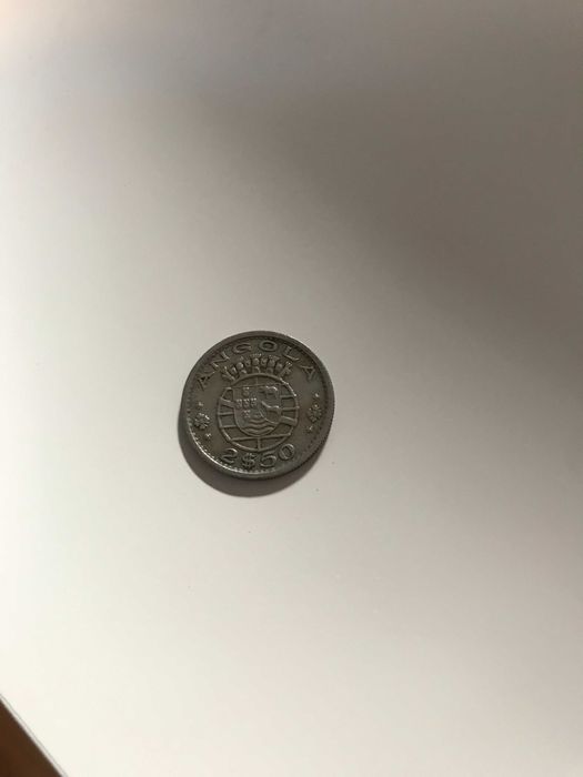 Moeda de Angola de 1967 - 2 escudos e 50 -