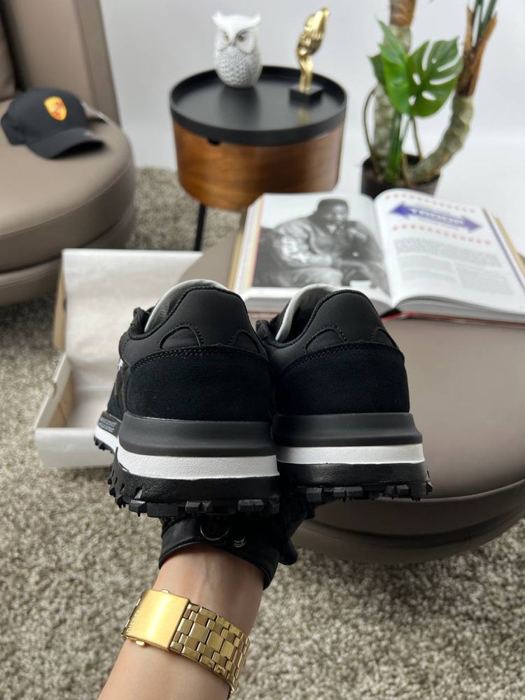 Чоловічі кросівки лакоста еліт актів Lacoste Elite Active Black White