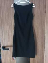 Nowa czarna dzianinowa sukienka 34