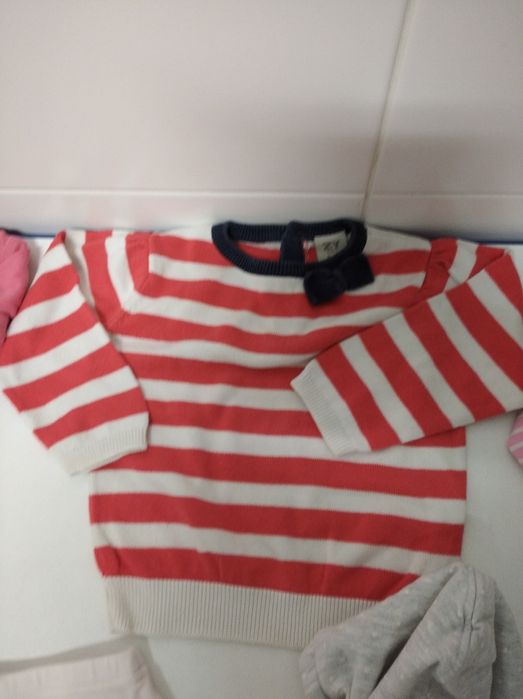 Lote de 7 peças tamanho 6/9 meses