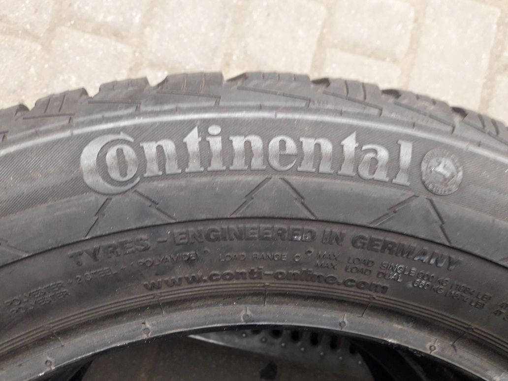 CONTINENTAL 215/60R17C 104/102H , pojedyńcza opona zimowa wzmacniana.