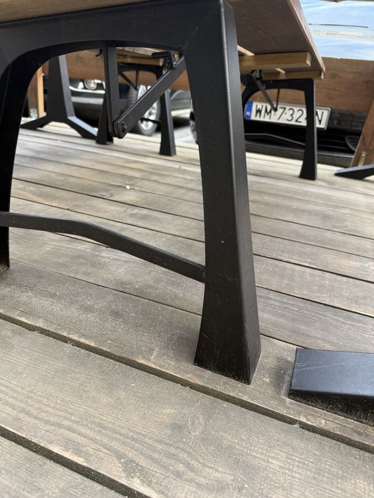 Meble ogródek piwny ławki i stoły ogrodnicze