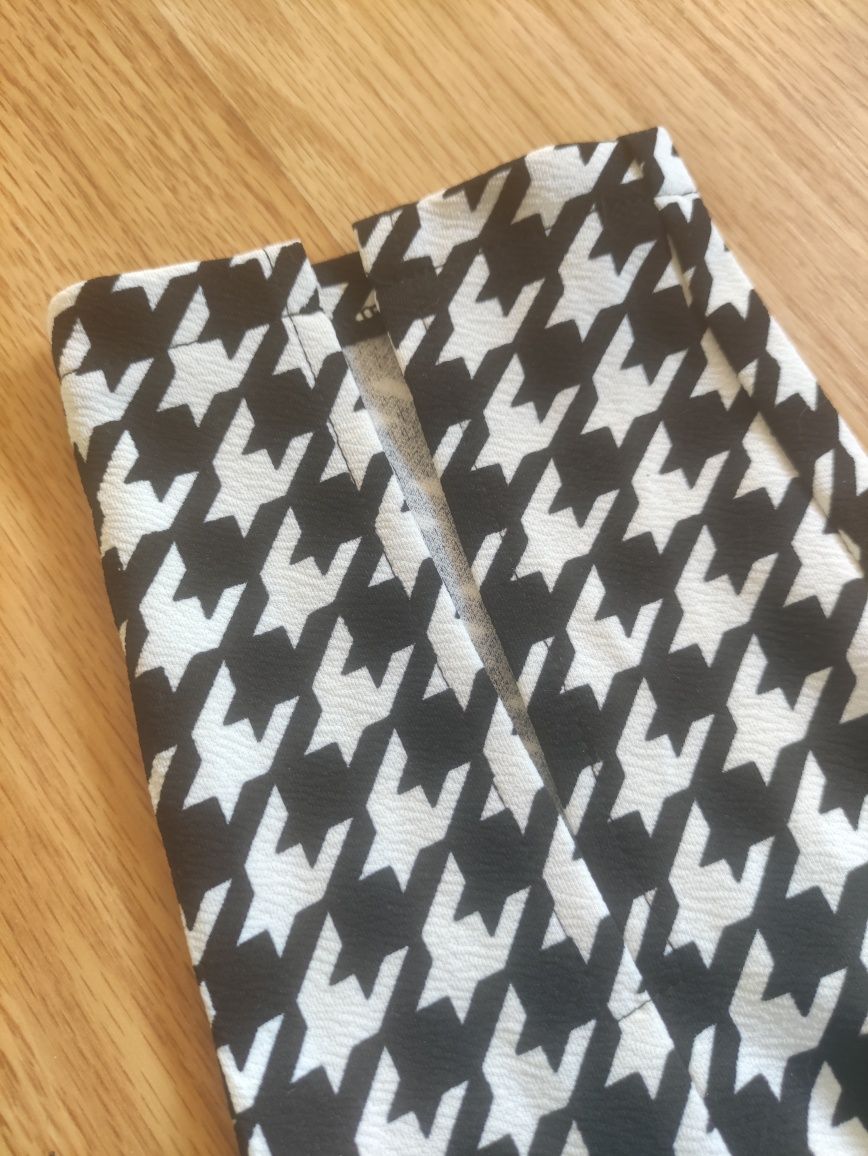 Komplet w pepitkę Shein Curve XL