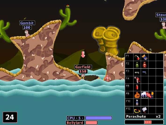 > WORMS 2 gra ANG  na PC