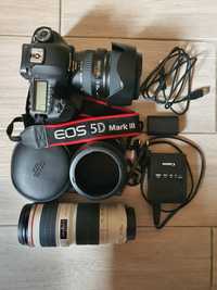 Фотокамера Canon 5D Mark III з двома об'єктивами