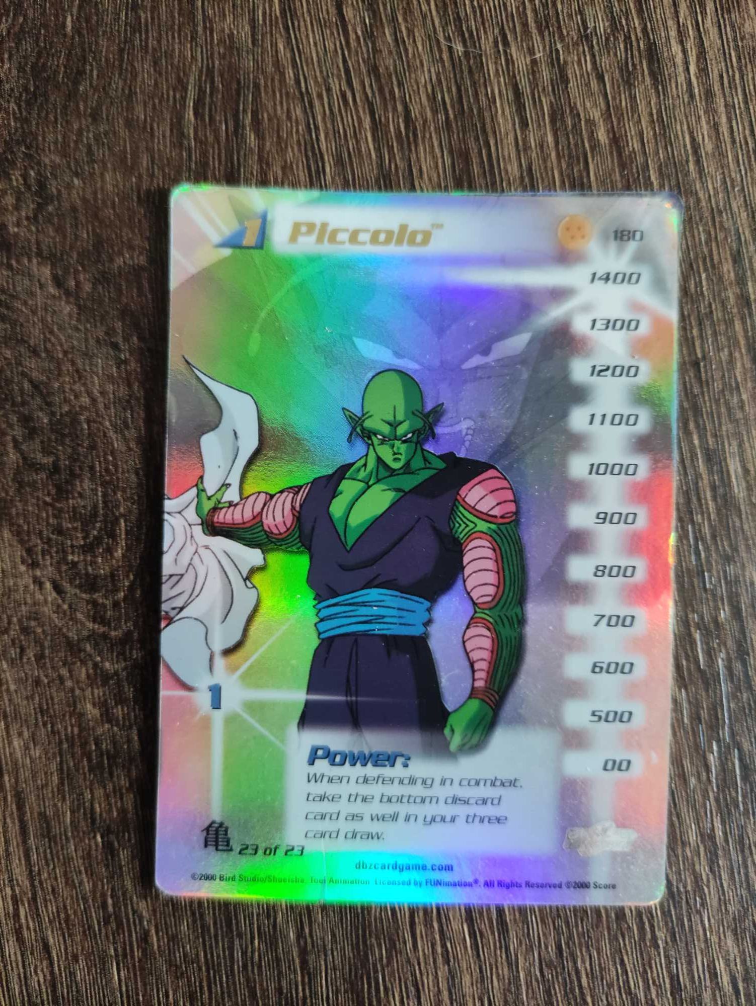 Dragon Ball karty CCG  Piccolo hi-tech