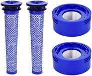 filtry do dyson v7 v8 zestaw filtrów 4 sztuki