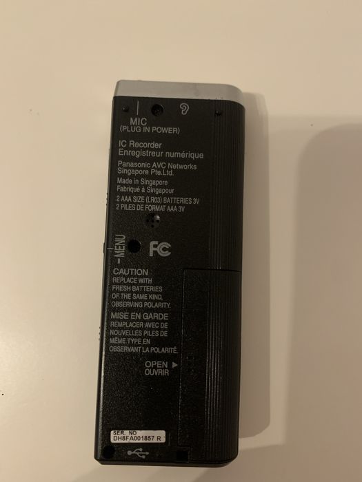 Recorder Panasonic RR-US470