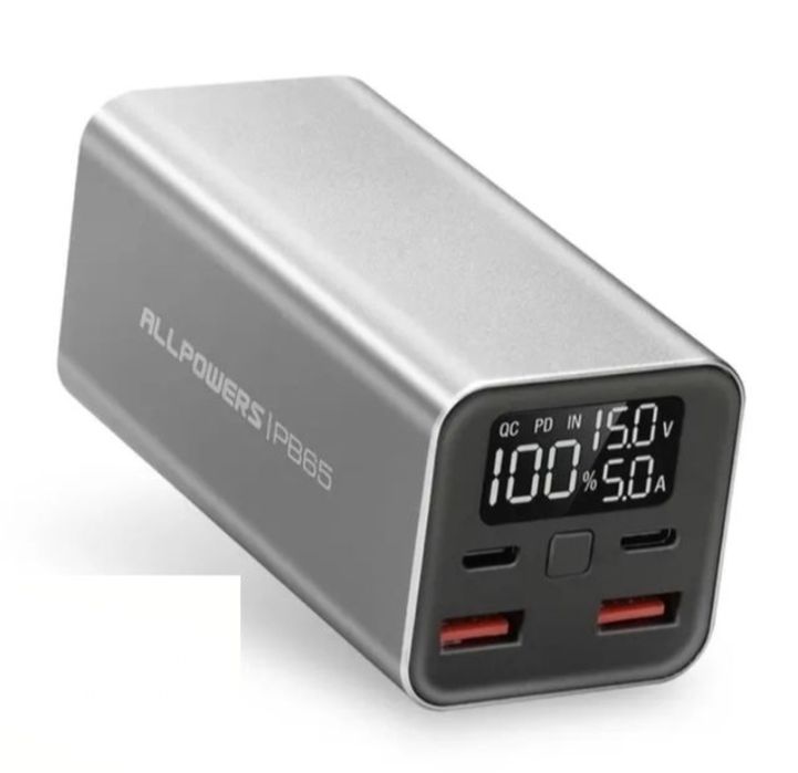Powerbank all powers 65w banco de energia