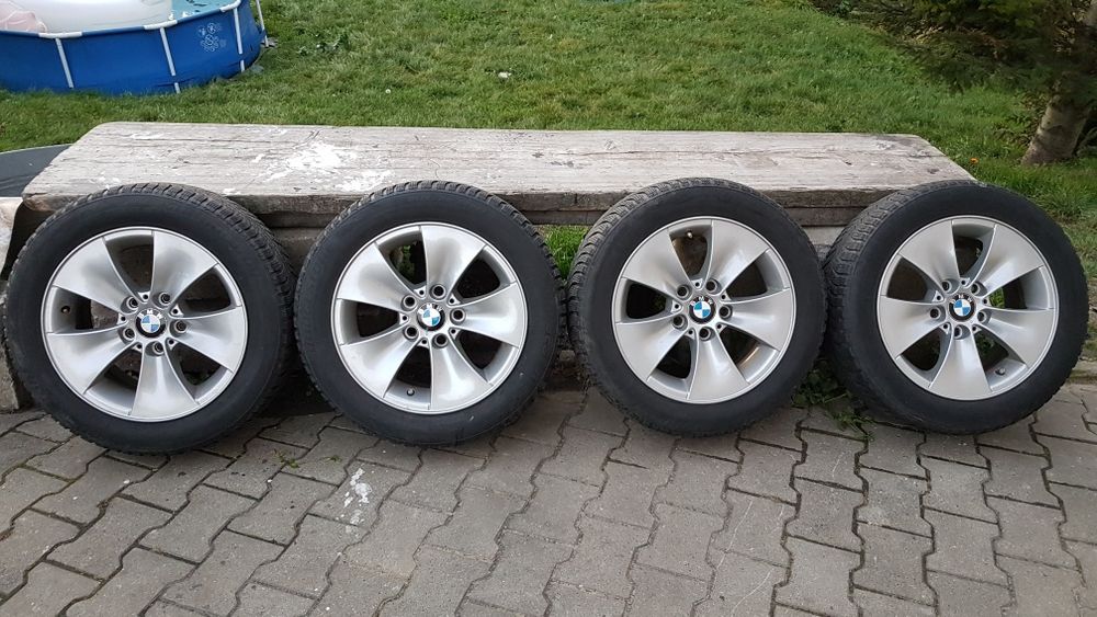 Komplet felg aluminiowych 16'' do BMW E90 E91 E92 - oryginał BMW