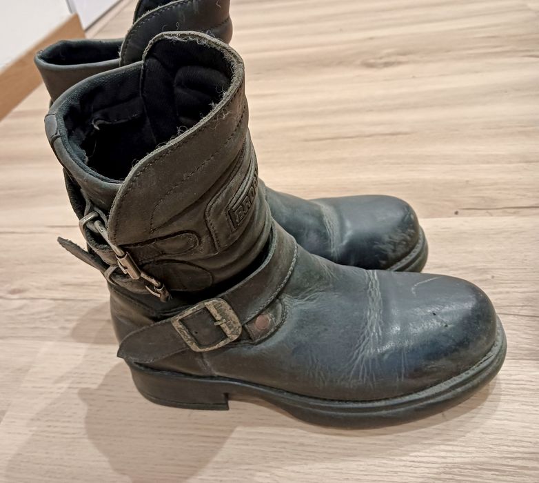 Botas homem couro 42