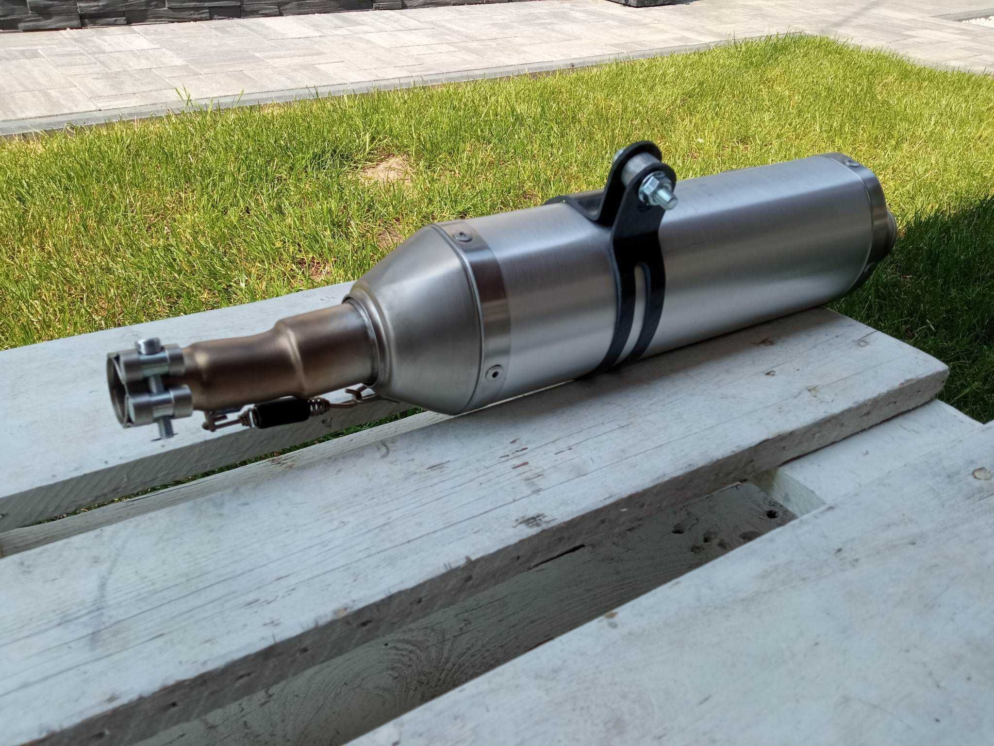 Tlumik Leo-Vince SBK SYM GTS EVO 125 Wydech Jak Nowy Wysylka