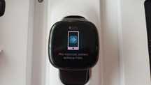 Zegarek Fitbit Versa 3 czarny, bdb stan