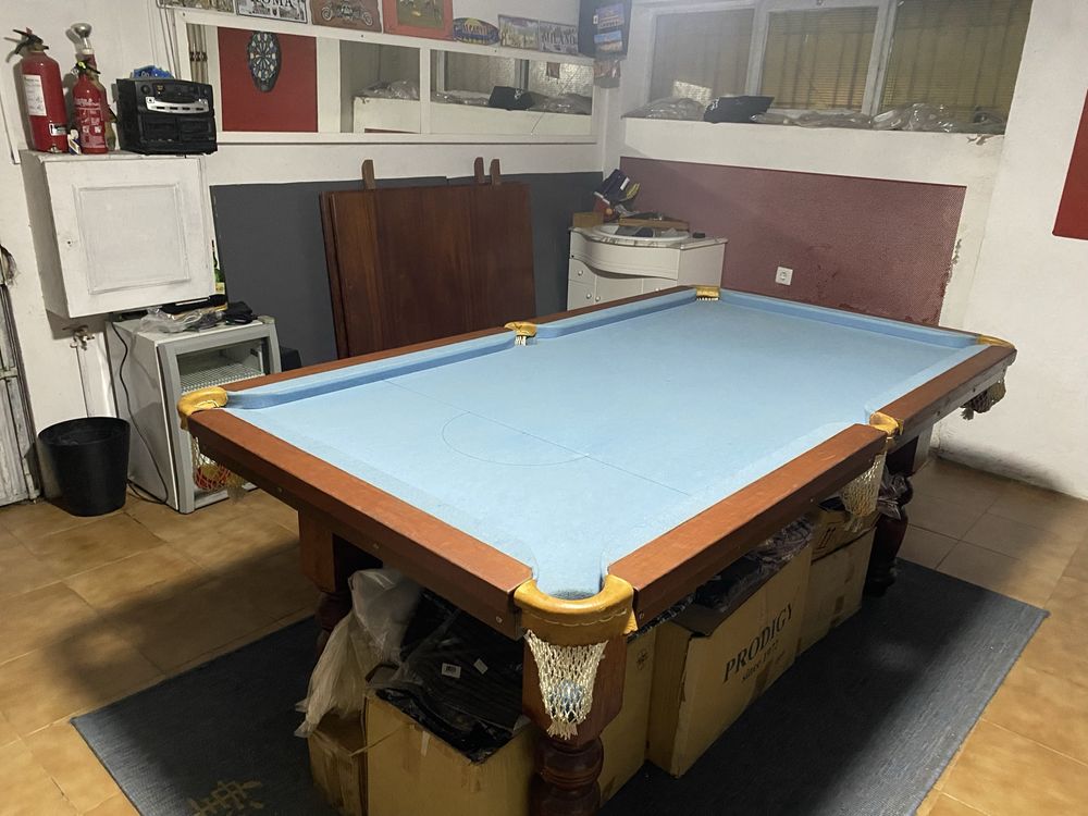 Bilhar snooker col tampo mesa de jantar