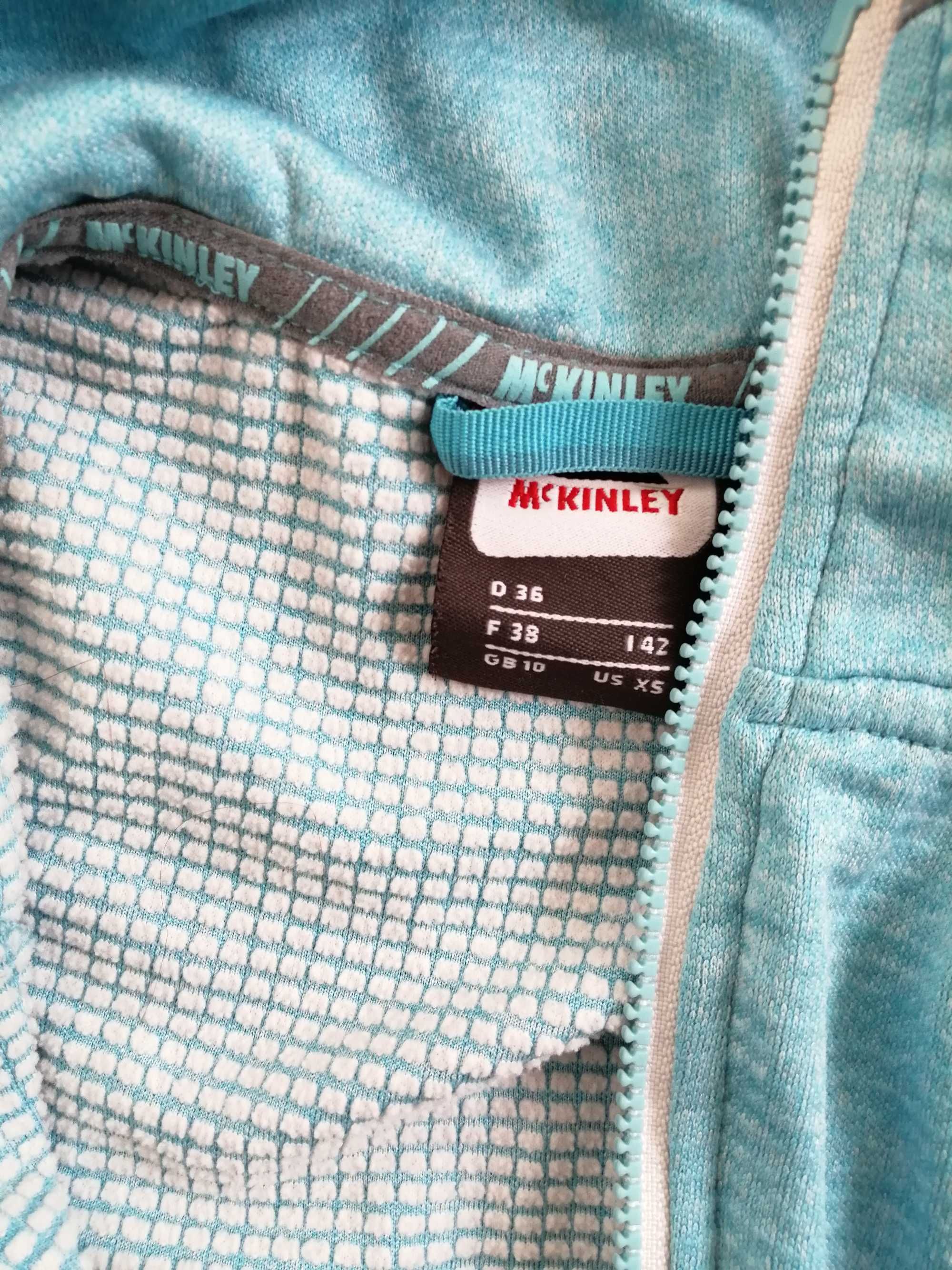 Bluza turkusowa rozpinana  McKinley 36