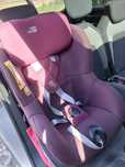 Fotelik Britax Dualfix M i-Size Burgund Red 360°