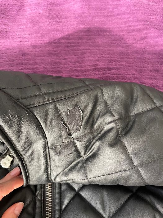 męska kurtka skórzana