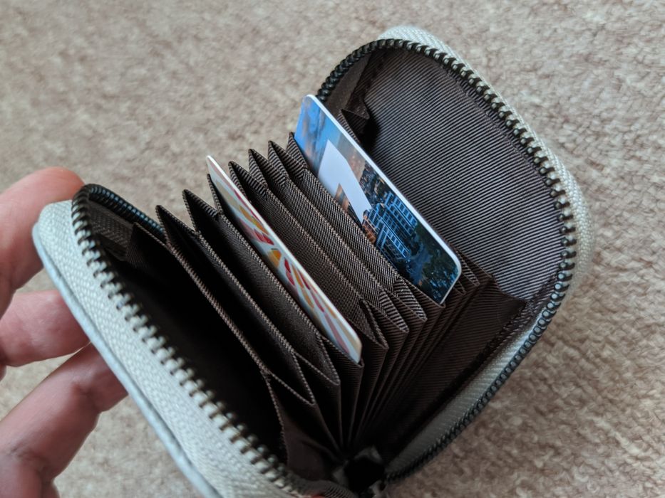 Отличный подарок Натуральная кожа Кардхолдер Визитница