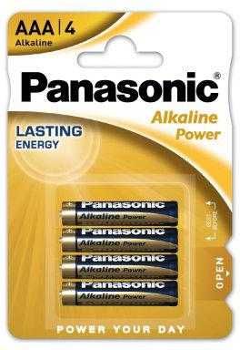 Bateria LR03 4BP (AAA) PANASONIC Alcaline (blister 4 szt.)  43630