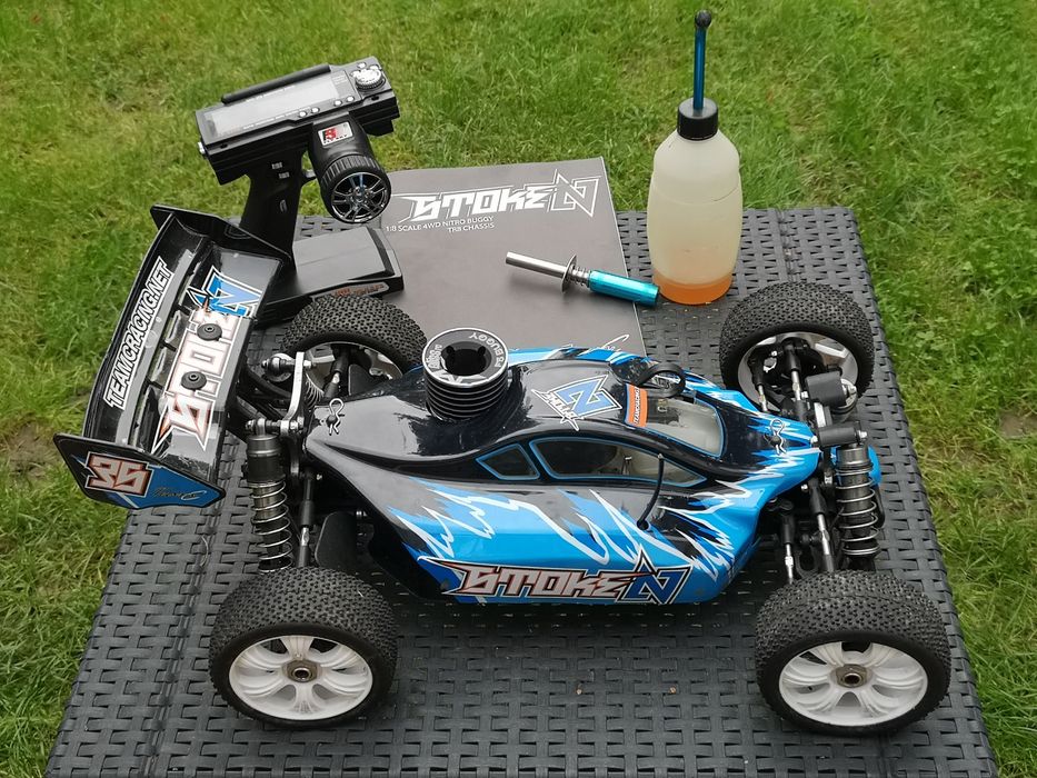 Buggy RC nitro TeamC StokeN 1:8 szybki