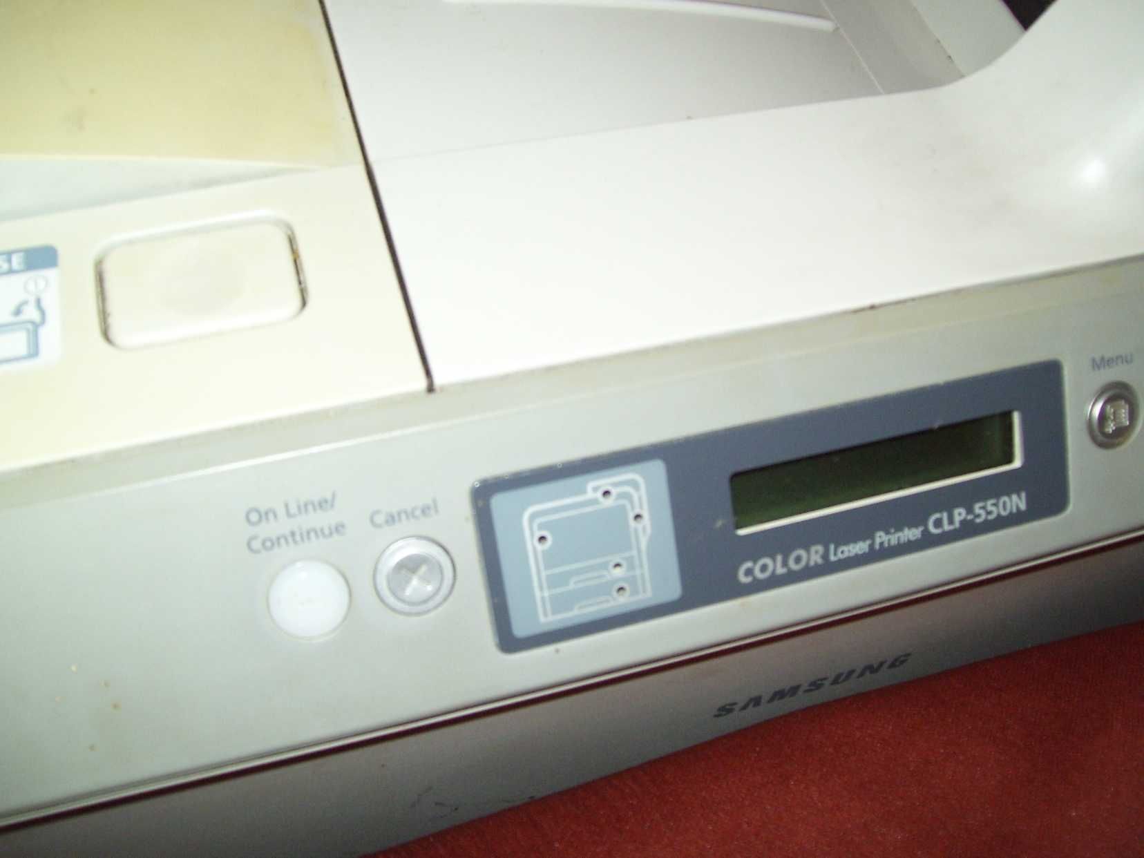 Colorowa drukarka laserowa Samsung CLP-550N