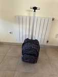 Mochila e troley - 2 em um e lancheira