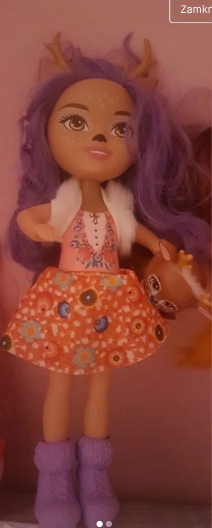 Duża lalka enchantimals jelonek