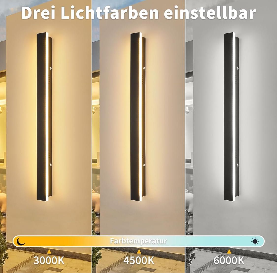 Lampa LED oświetlenie elewacyjne 180cm
