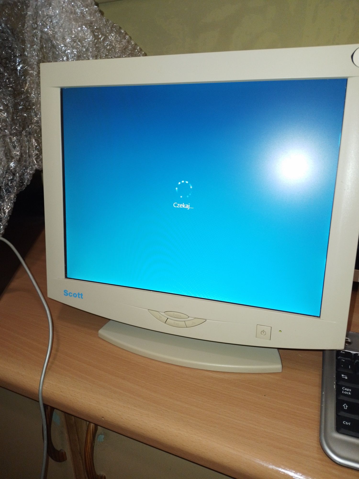 Fajny retro komputer pc
