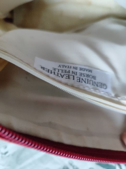 Сумочка шкіра Італія кросбоді на плече