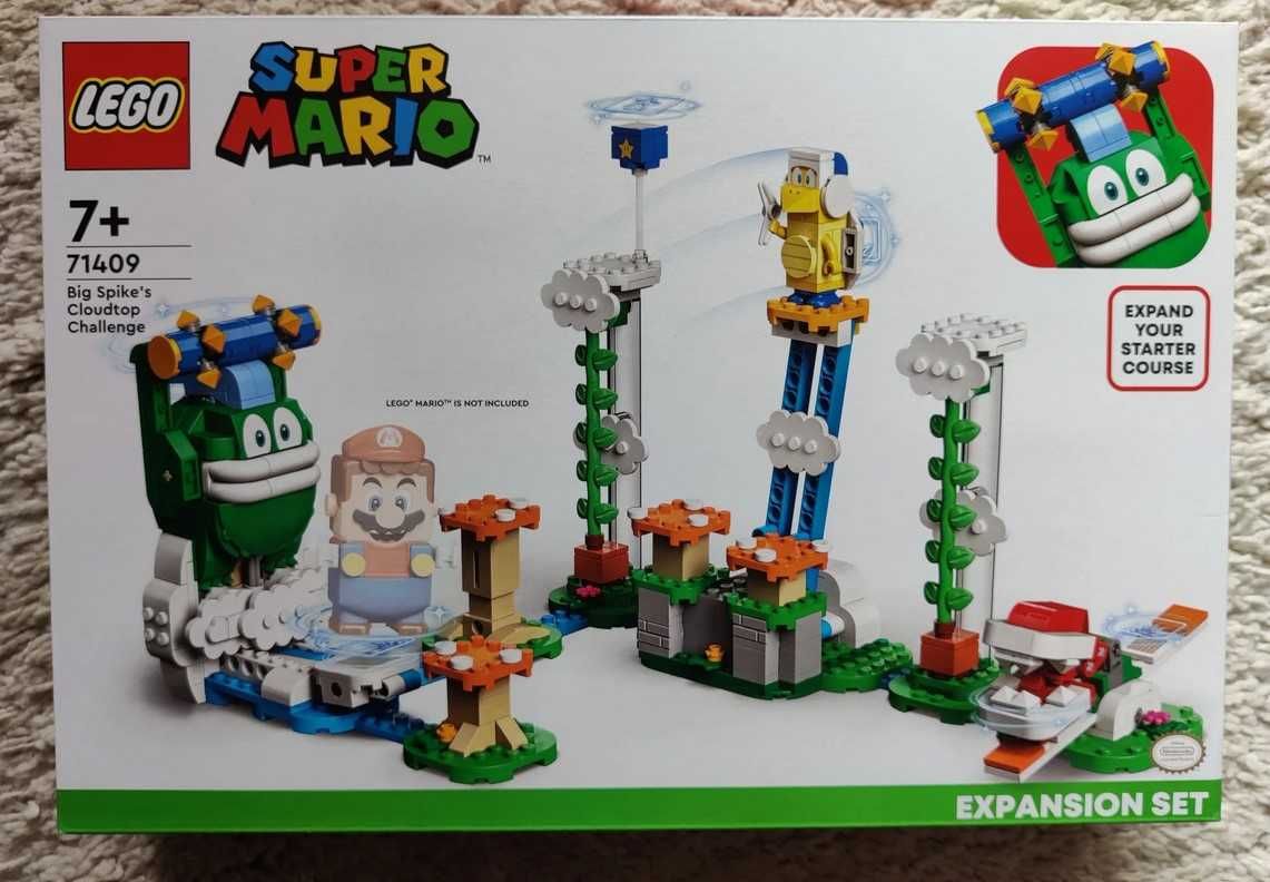 LEGO Super Mario, Big Spike i chmury - zestaw rozszerzający, 71409