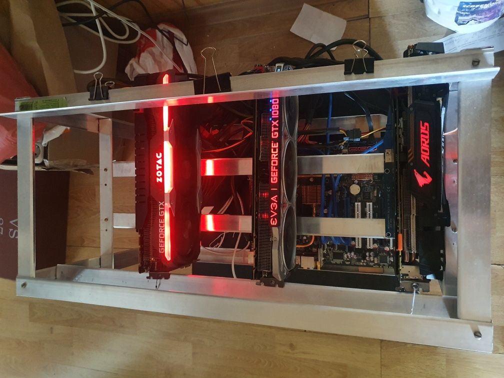 Майнинг ферма на 1080Ti 11gb