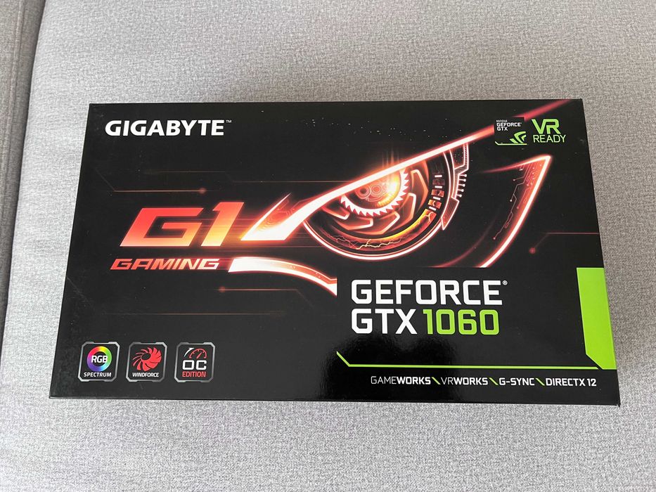Placa gráfica Gigabyte Geforce GTX 1060 6GB OC