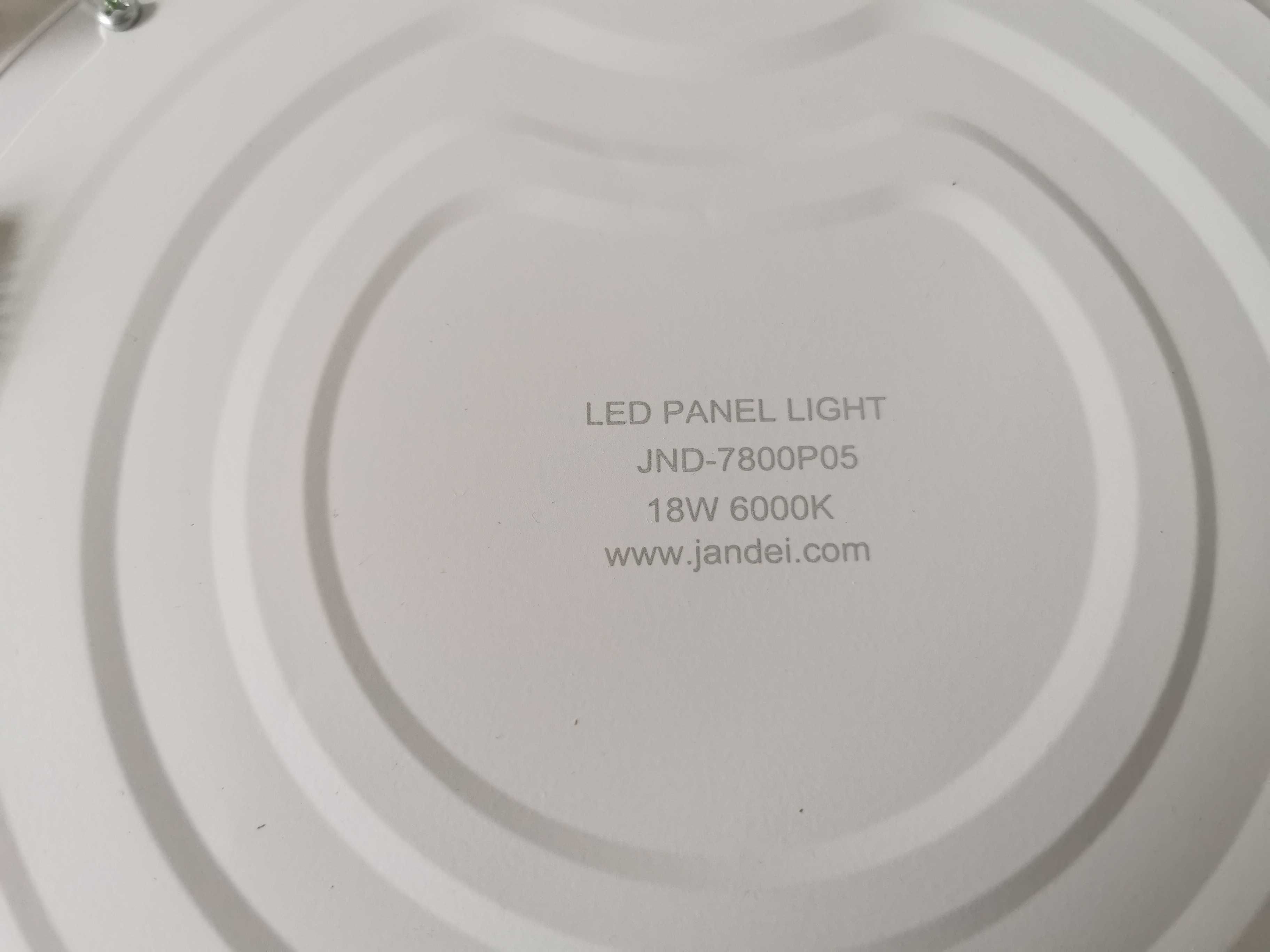 Panel Oczko Lampa LED wpuszczana 18 W Jandei 6000K 22cm