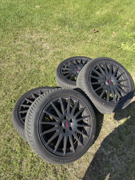 Felgi OZ Superturismo z oponami 17” 5x108 65,1mm