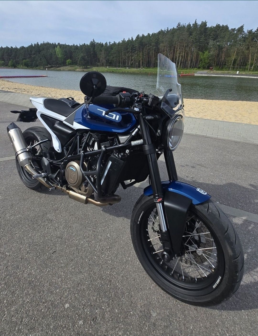Husqvarna VITPILEN 701 Style UNIKAT na A2 ale jest pełna moc 75KM