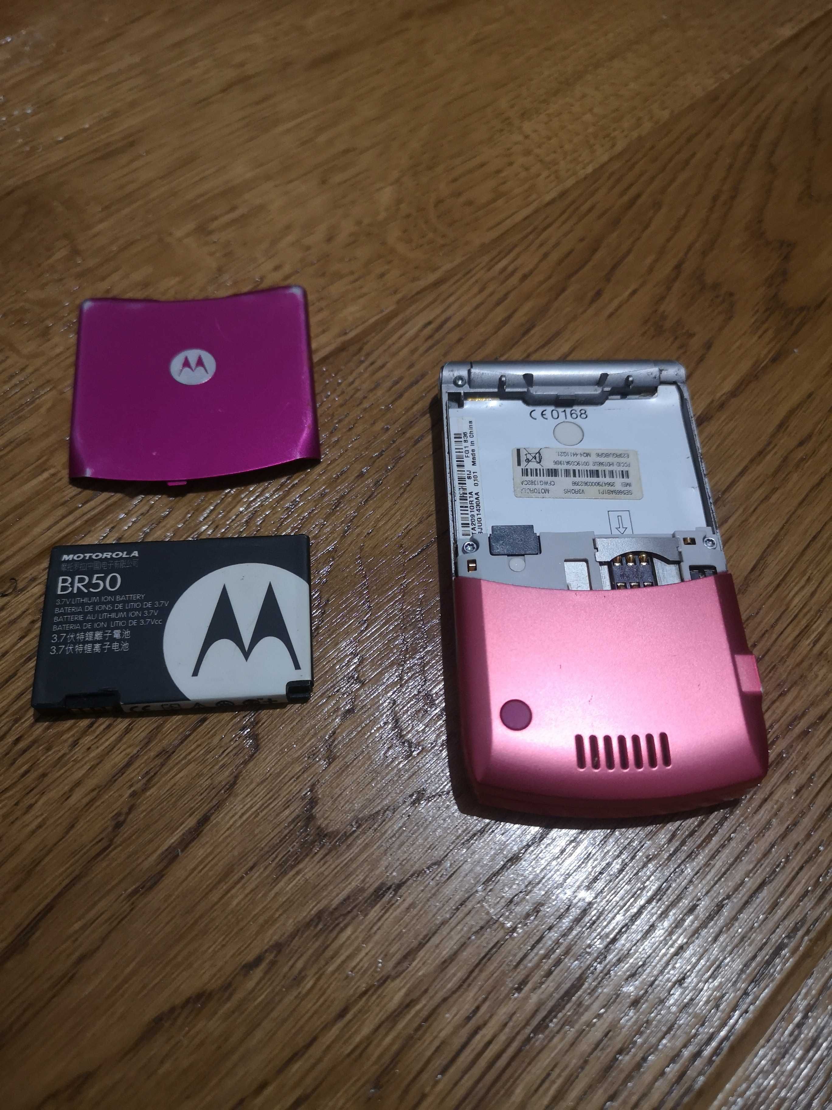 Motorola V3 RÓŻOWA BDB stan bez simlocka
